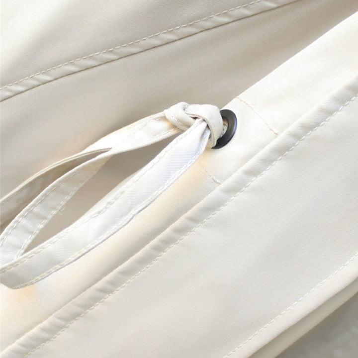 NATI | Two-Layer Hooded Jacket with Snap and Zip Closure